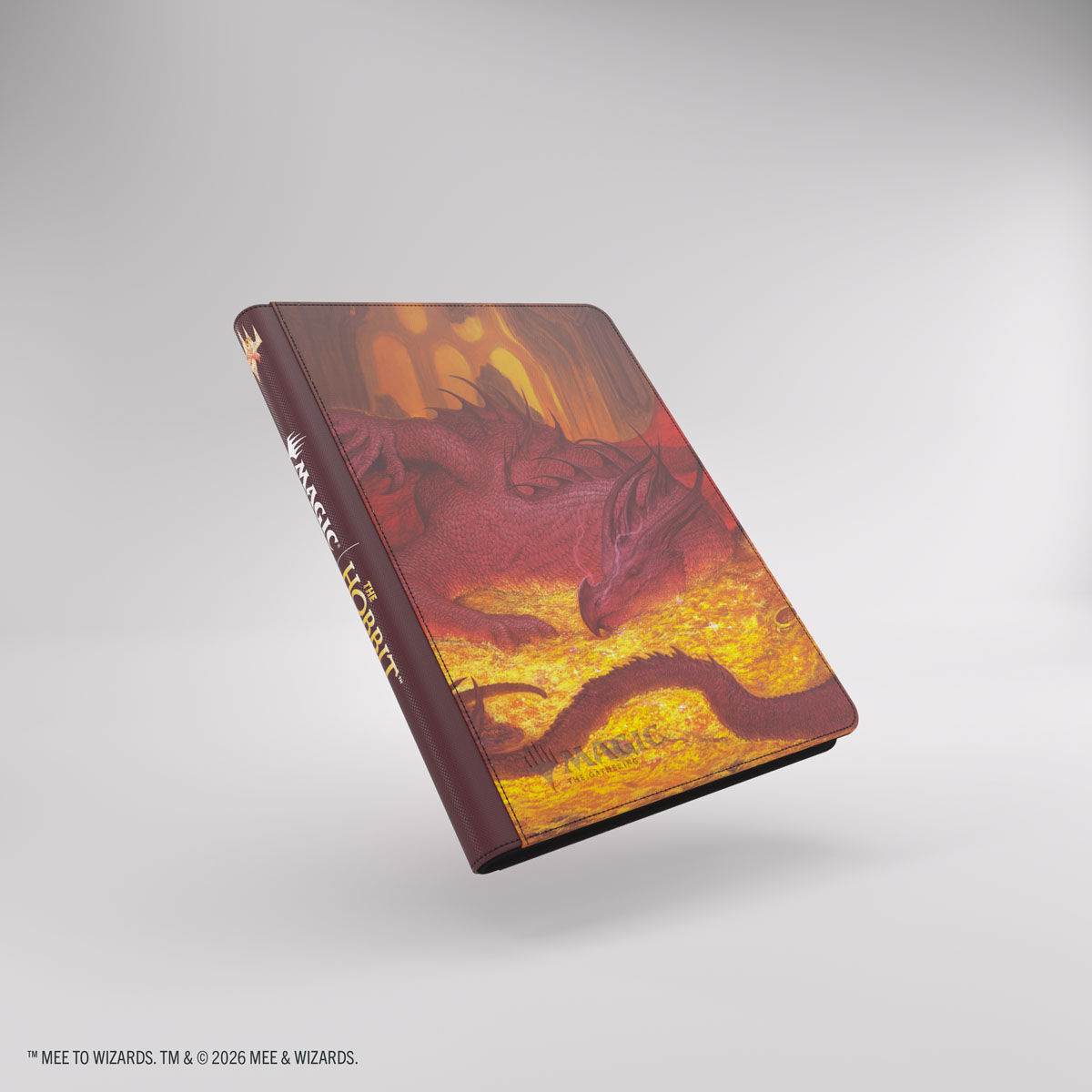 Gamegenic | MTG: The Hobbit - Smaug's Mox Amber |  Zip-Up Album 18-Pocket