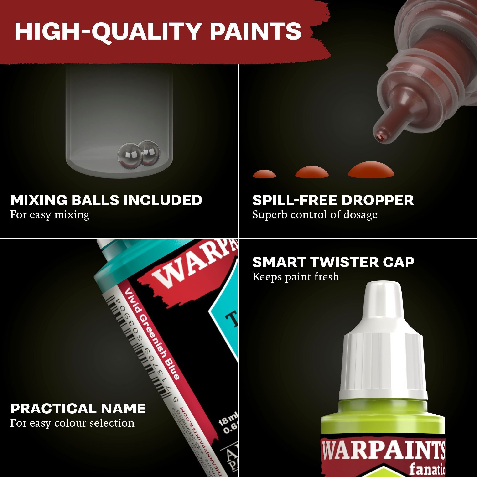 The Army Painter - Army Green - Warpaints Fanatic