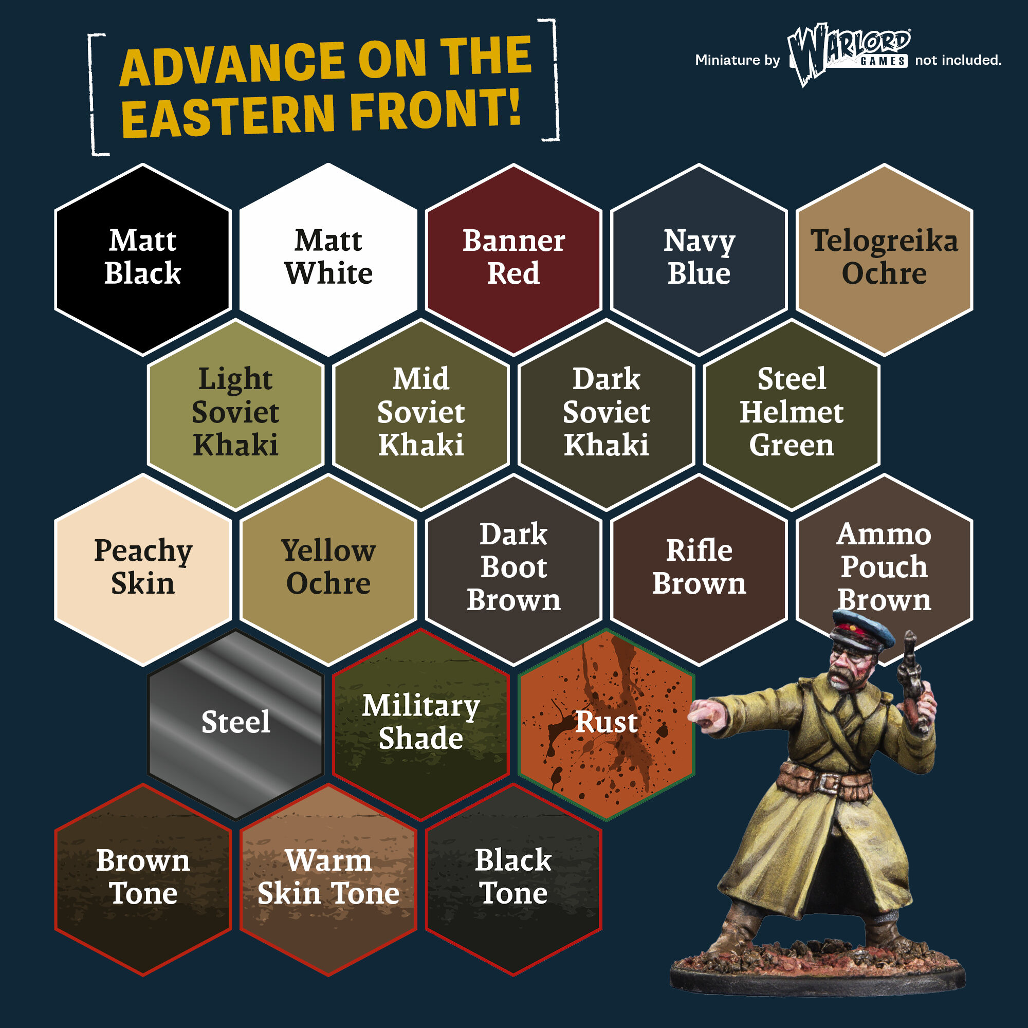 The Army Painter | Historical: World War II Soviet Union | Paint Set