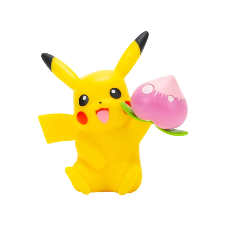 Pokémon | Battle Figure 2 Pack | Spring Pikachu with Pecha Berry & Spring Deerling