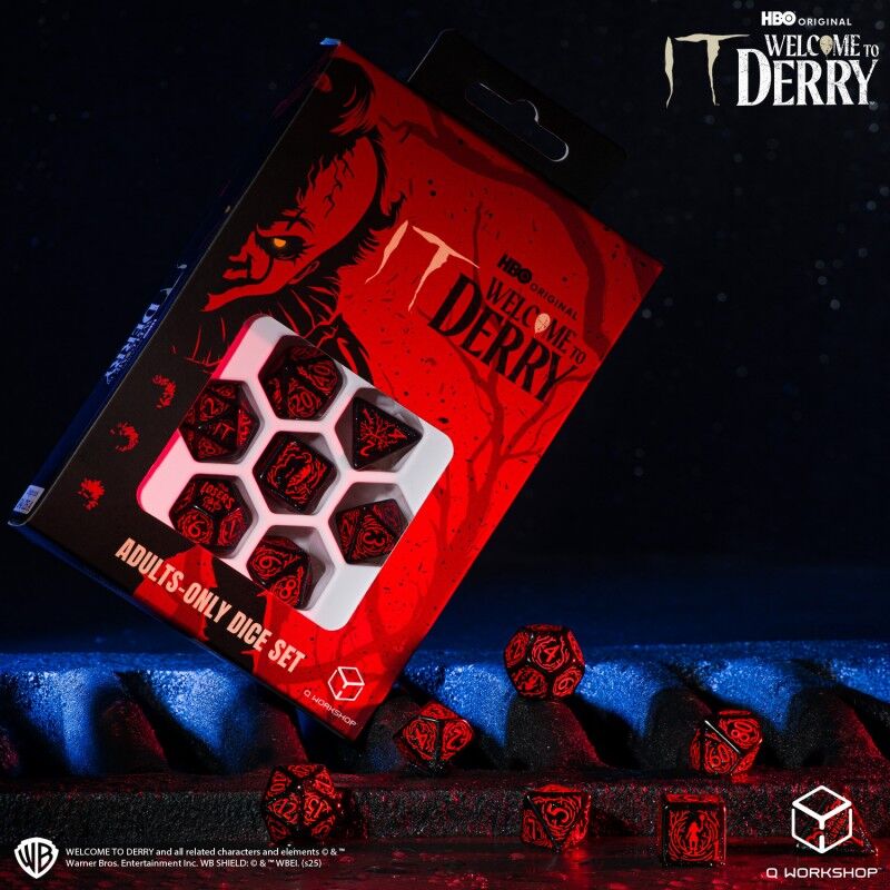 Q Workshop | Welcome To Derry | Adults-Only Dice Set