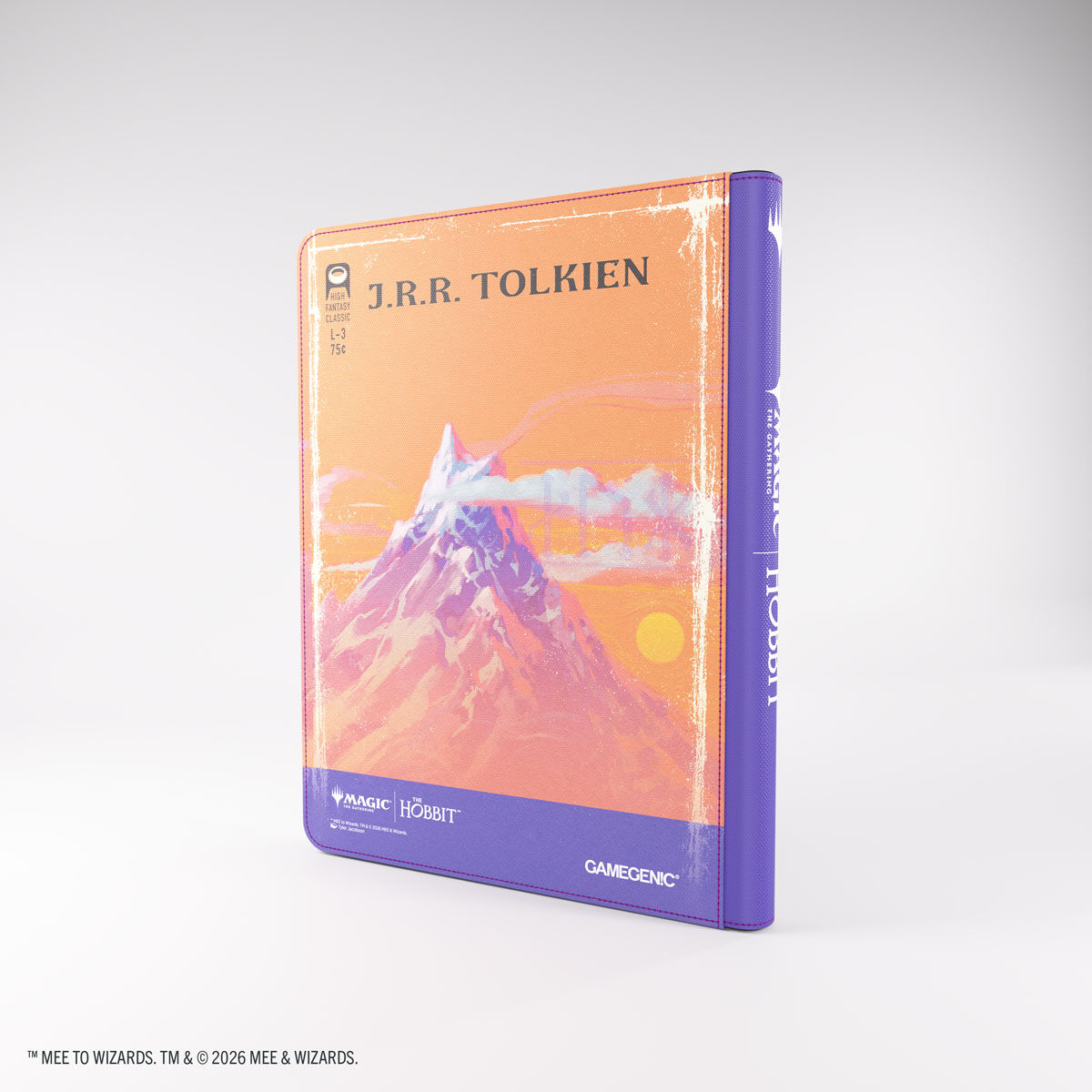 Gamegenic | MTG: The Hobbit - Gollum, Riddle Master / The Lonely Mountain | Zip-Up Album 18-Pocket