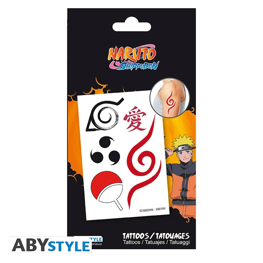 Abysse | Naruto Shippuden - Tattoos (15 x 10cm)