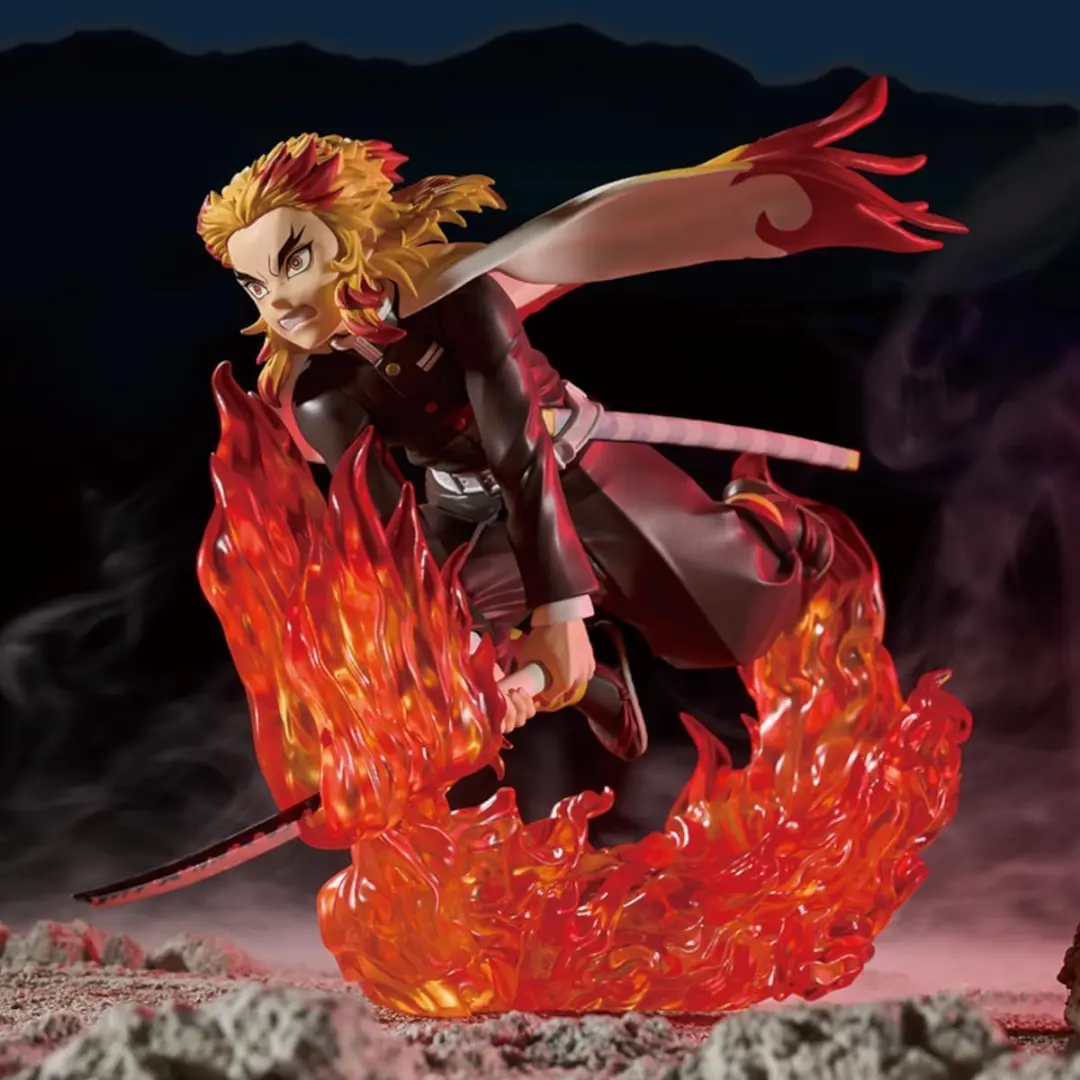 Banpresto | Kyojuro Rengoku Vibration Stars Plus (14cm) | Demon Slayer