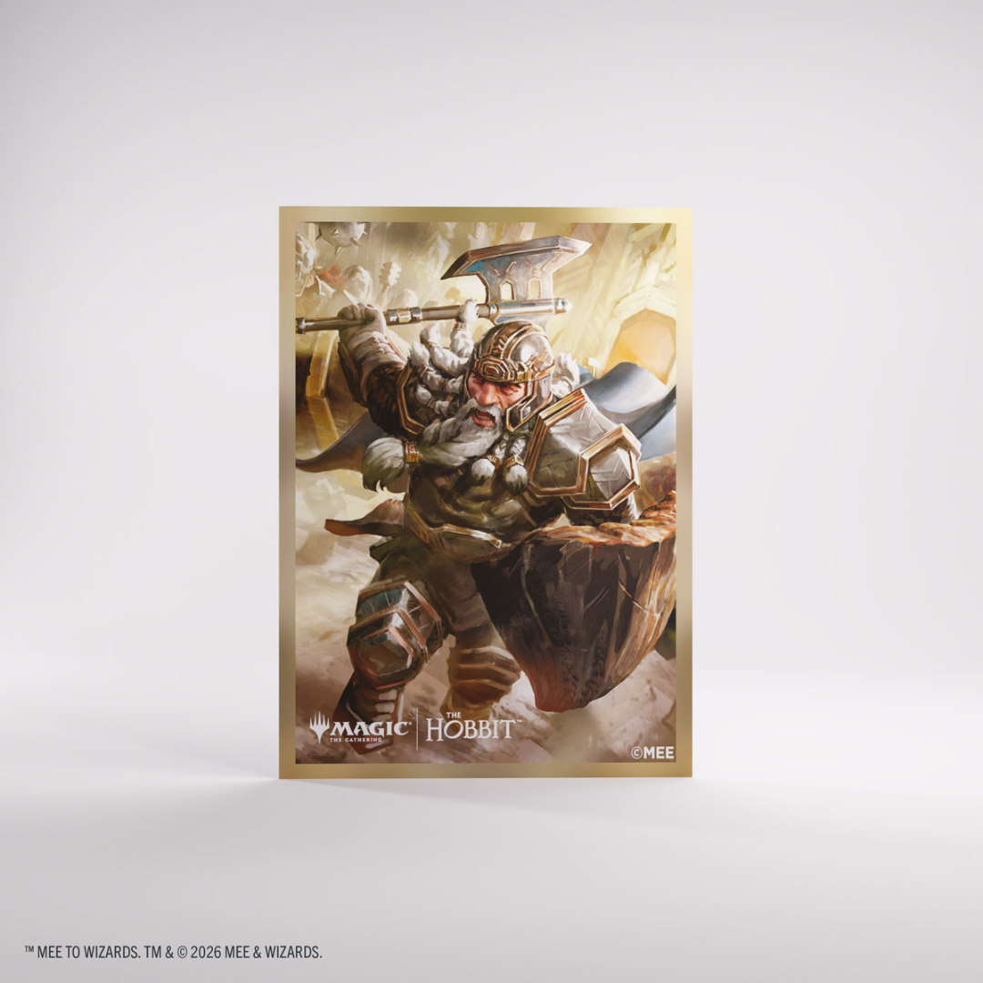 Gamegenic | MTG: The Hobbit - Thorin, Mountain-King | Premium Art Sleeves (105 Stk.)