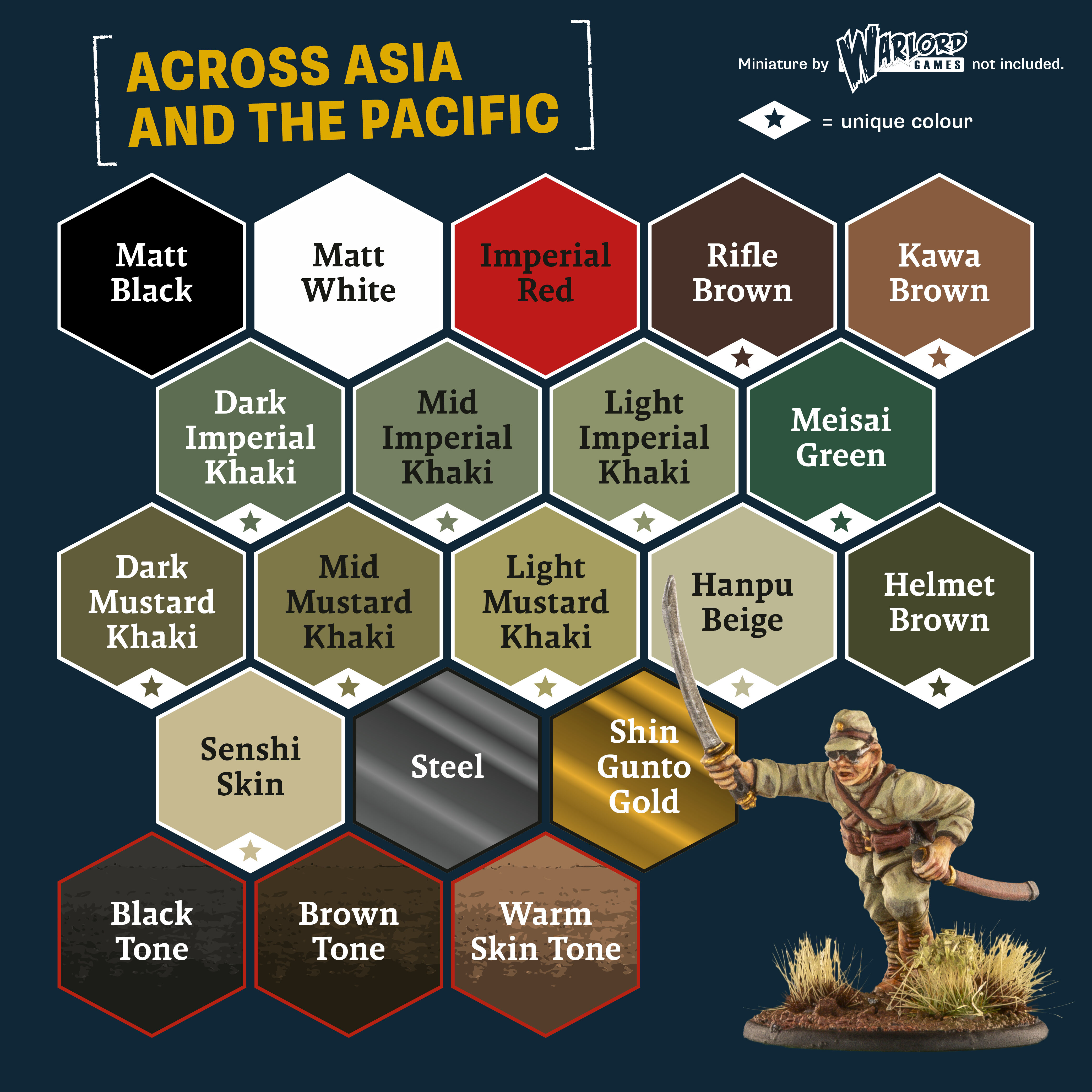 The Army Painter | Historical:WWII Imperial Japanese | Paint Set