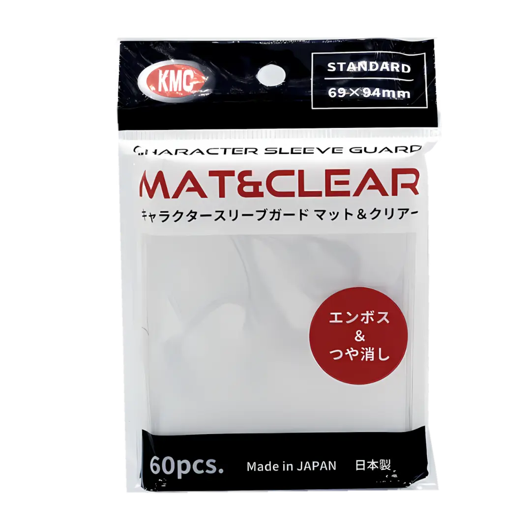KMC | Standard Sleeves | Character Sleeve Guard Mat & Clear (60)