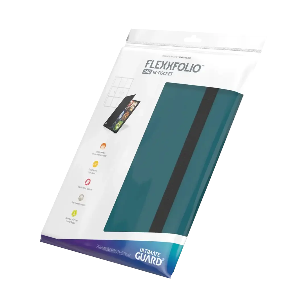 Ultimate Guard | Flexxfolio 360 | (18-Pocket) Binder Petrol