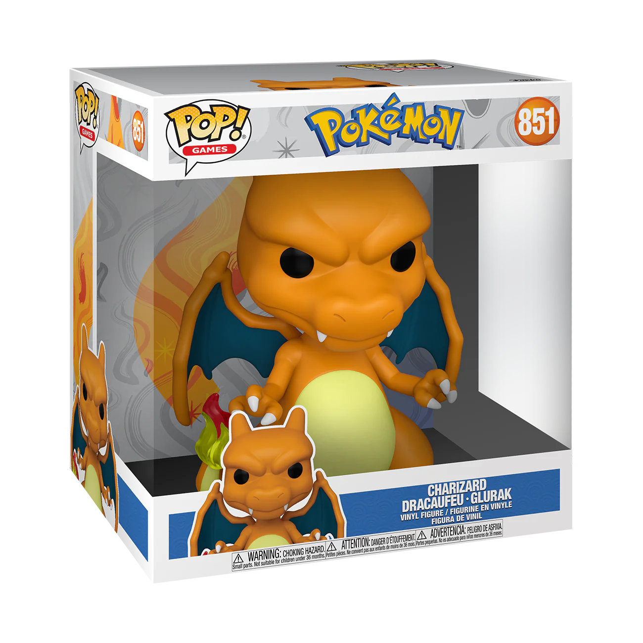 POP! Games: Charizard - Pokémon (Jumbo Sized)