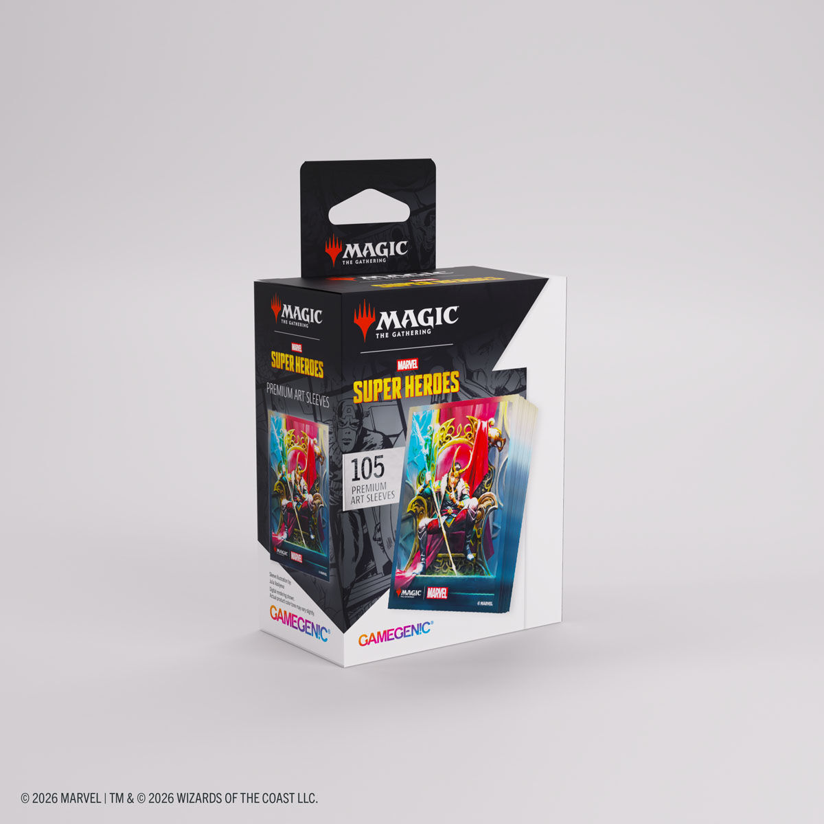 Gamegenic | Marvel Super Heroes - Loki | Premium Art Sleeves