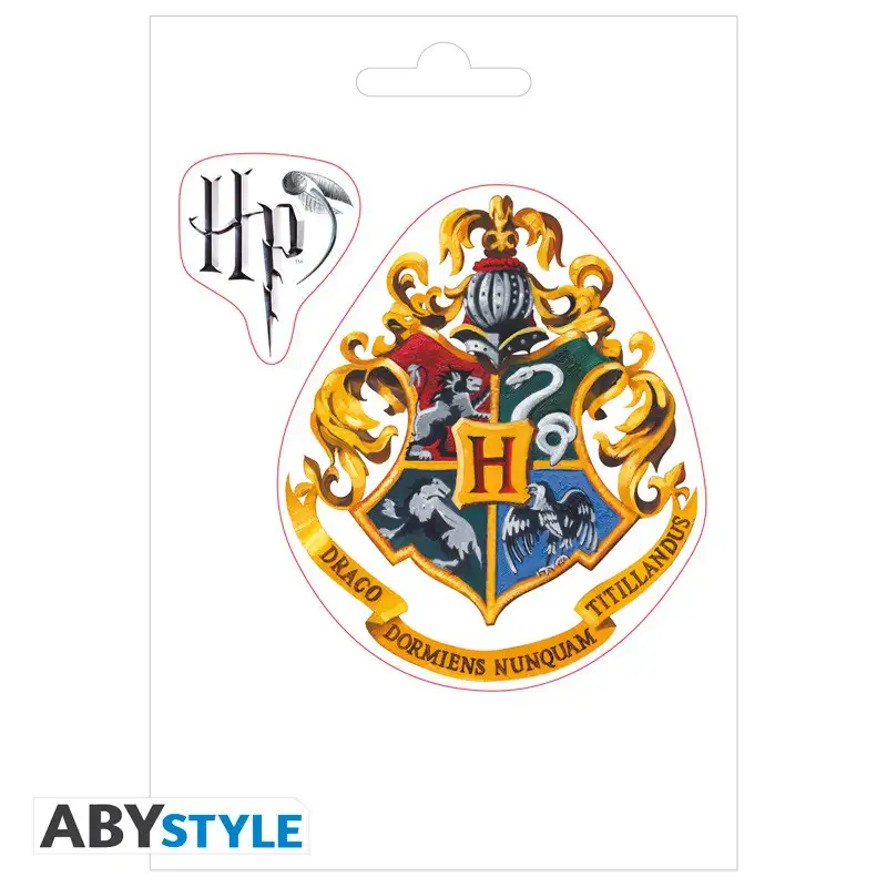 Harry Potter | Sticker (16 x 11cm) Hogwarts Houses | Sticker