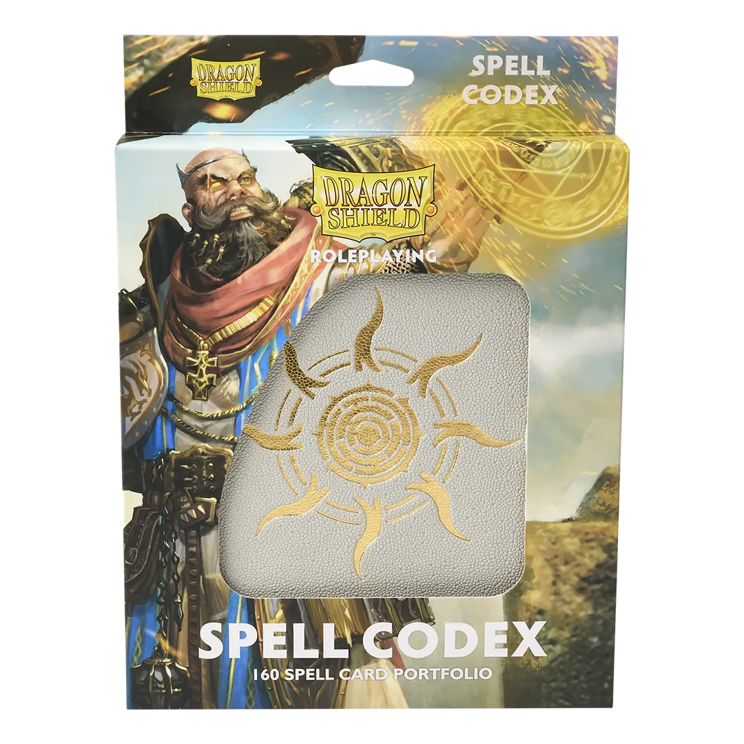 Dragon Shield: Spell Codex - Ashen White
