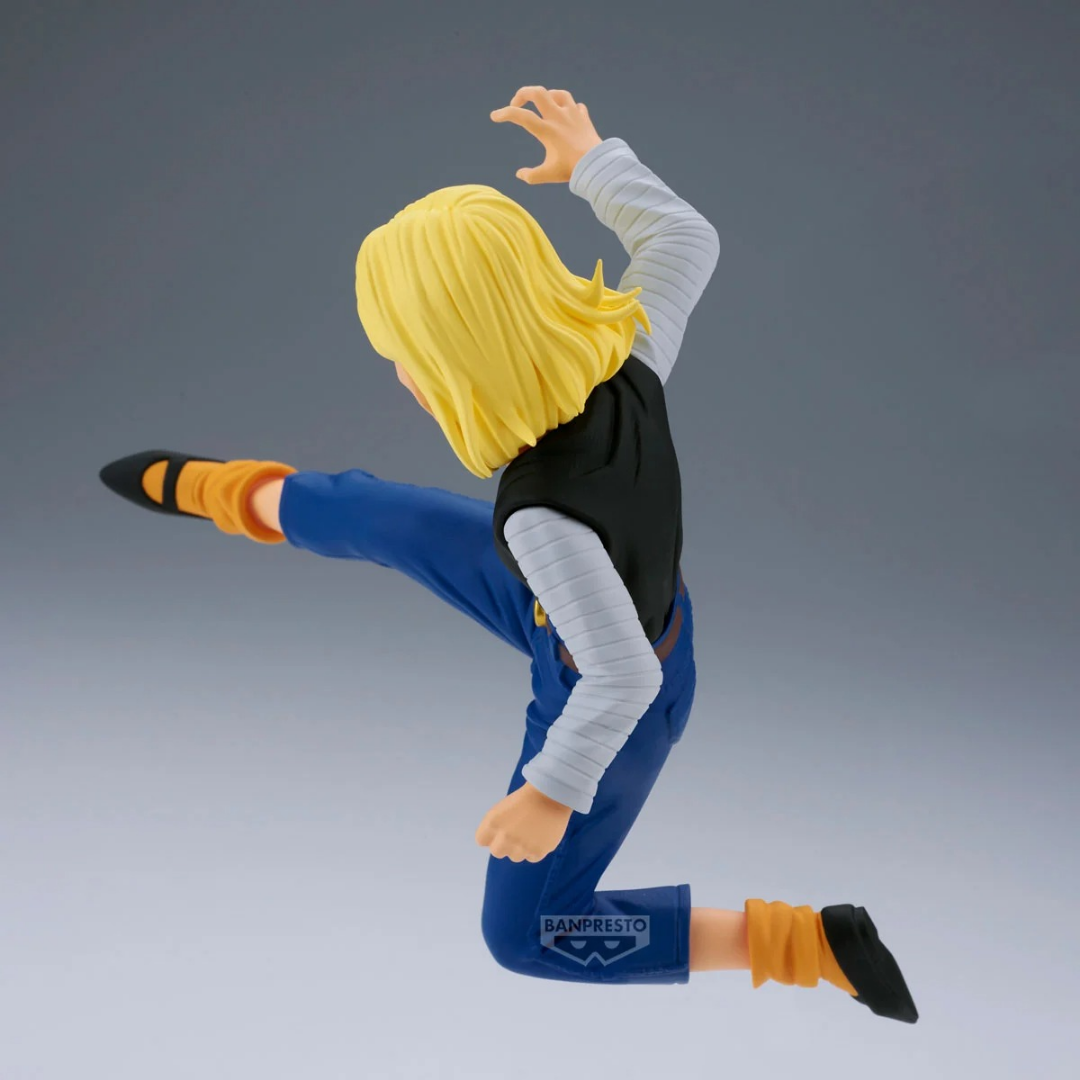 Banpresto | Android 18 vs. Mr. Satan (vs. Mighty Mask) Match Makers (2 Figuren Set) (11cm) | Dragon Ball Z