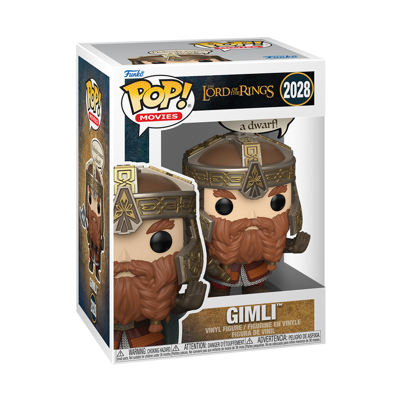 Pop! Sayings | Gimli (Nobody Tosses a Dwarf) | Lord of the Rings