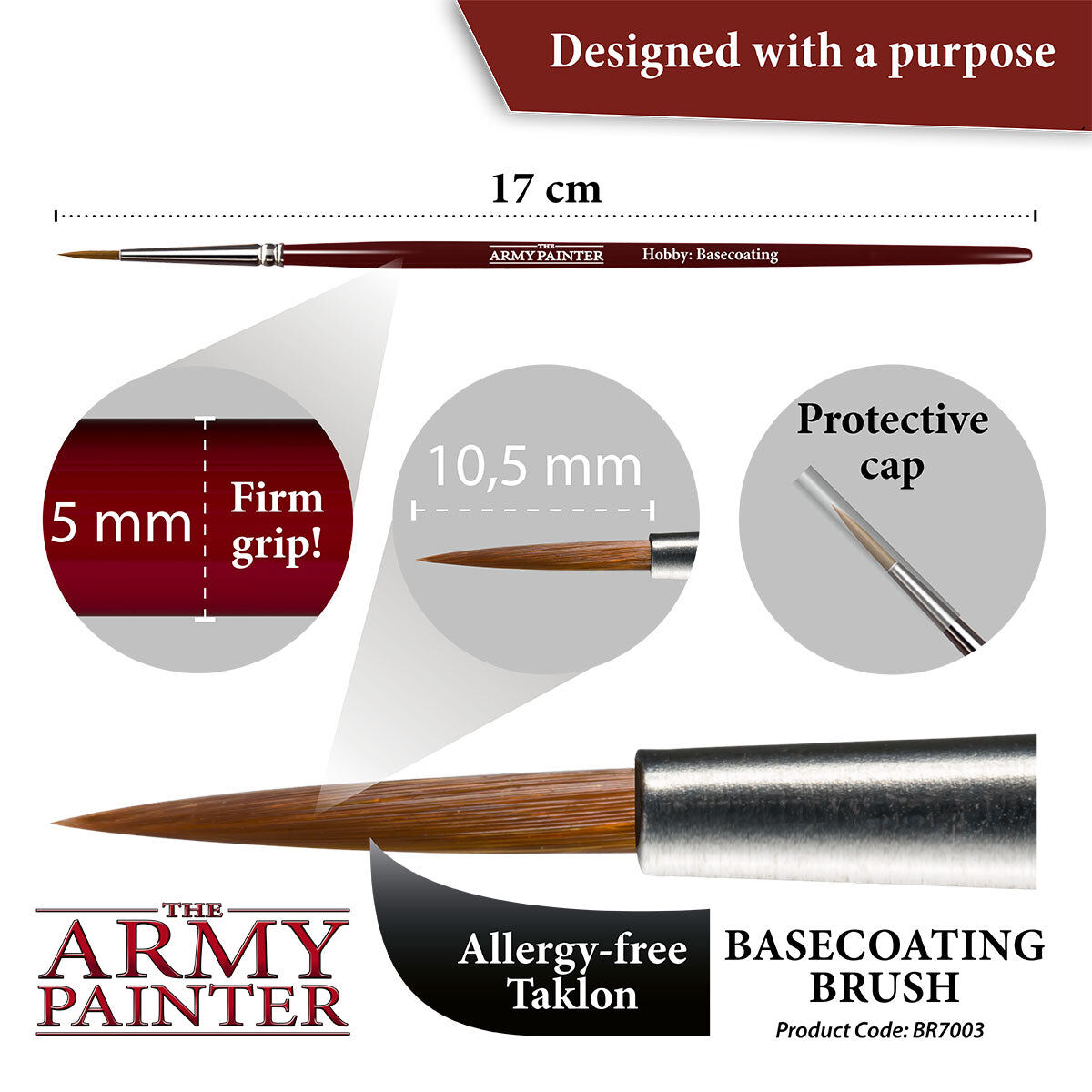 The Army Painter - Basecoating - Hobby Brush