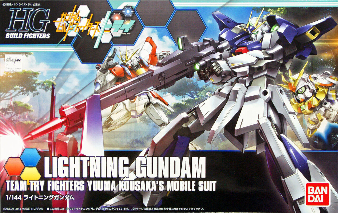Bandai | HGBF Lightning Gundam | Gundam Build Fighters Try (1/144)