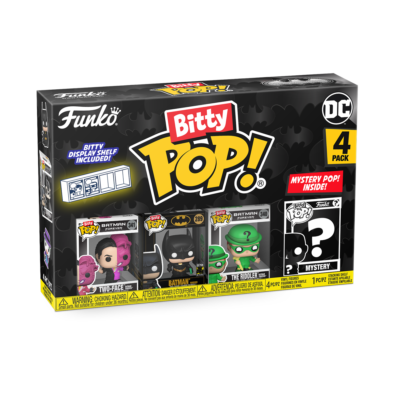 Bitty POP! 4-Pack | Two Face | DC Comics