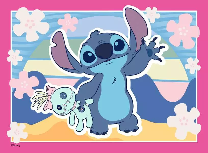 Ravensburger | Disney Stitch 4x35 Teile | Speedy Puzzle