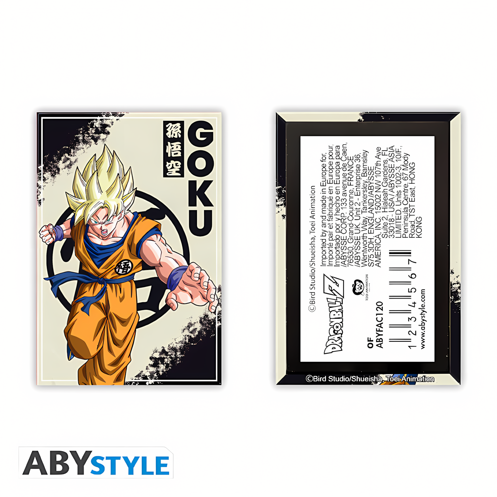 Abysse: Dragon Ball - Standard Magnet - DBZ/Son Goku