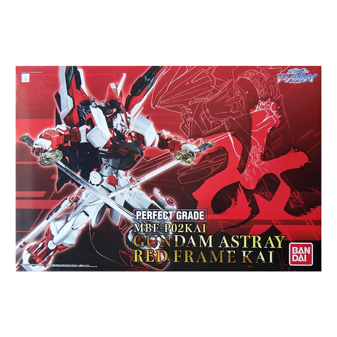 Bandai: PG Gundam Astray Red Frame Kai MBF-P02KAI – Mobile Suit Gundam SEED (1/60)