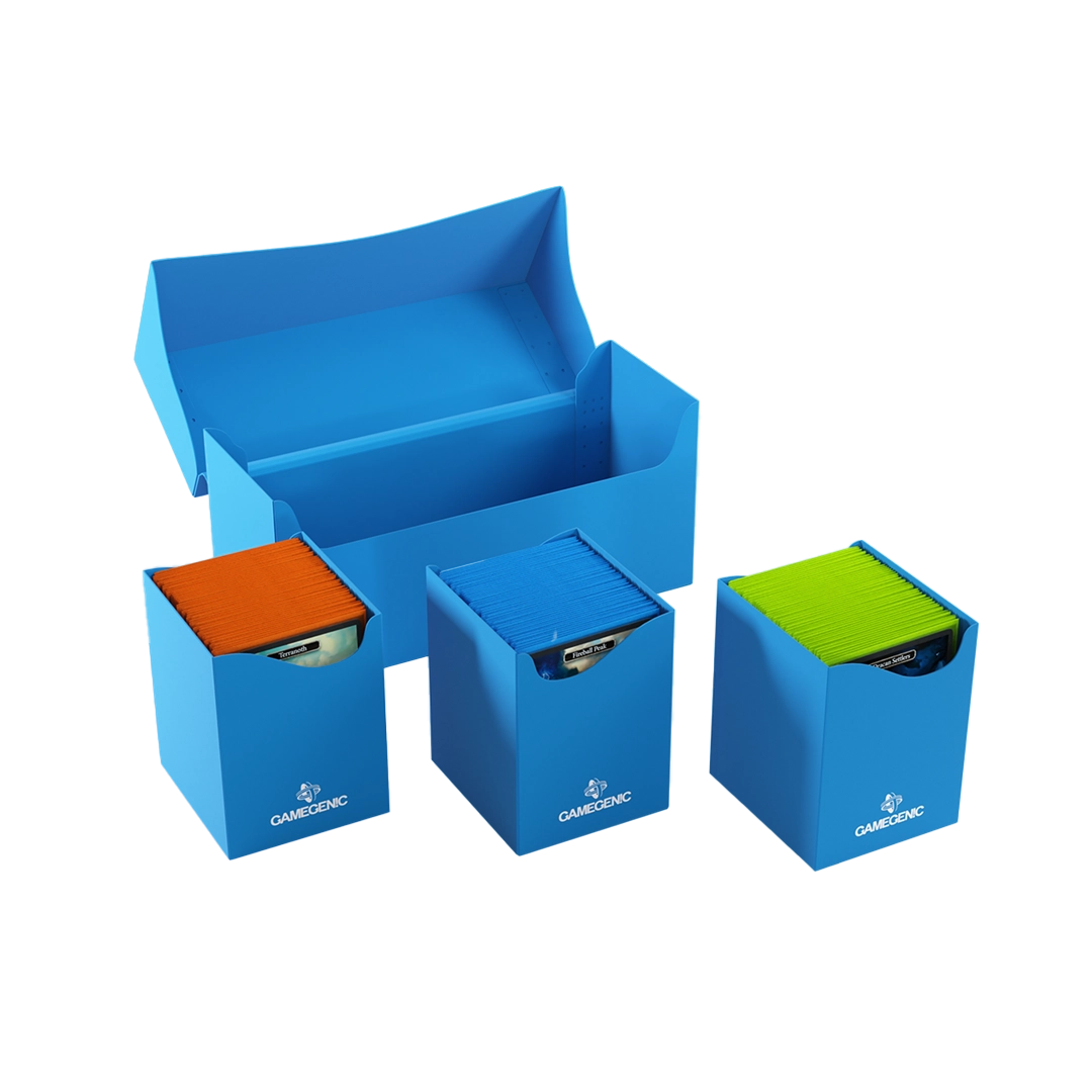 Gamegenic - Deckbox Triple Deck Holder 300+ XL Stil: Blau