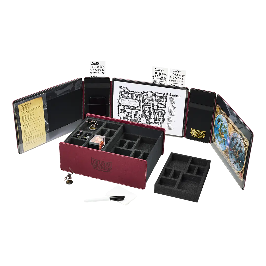 Dragon Shield: Game Master Companion - Blood Red
