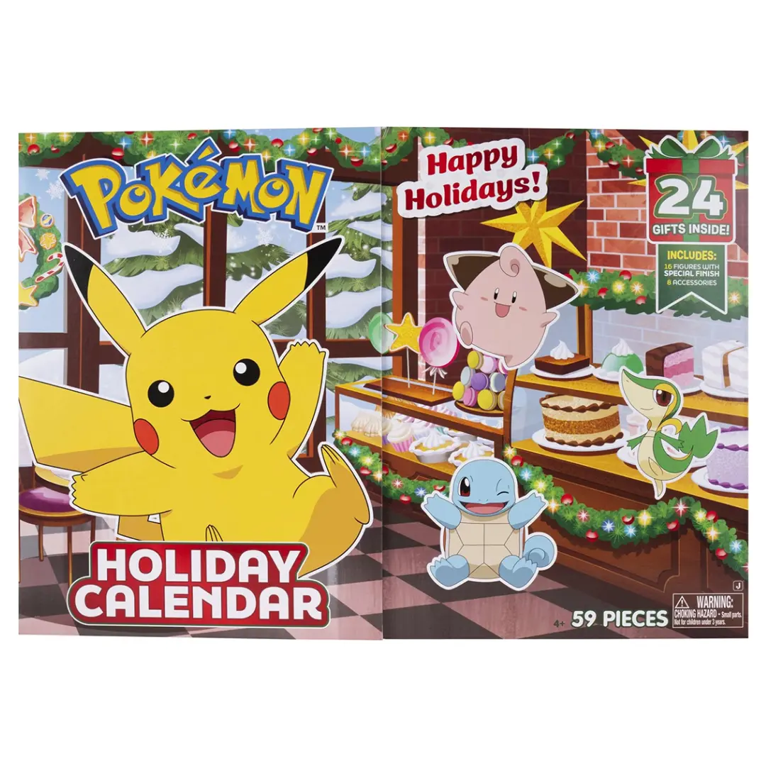 Jazwares: Pokémon Weihnachtskalender 2025 (EN)