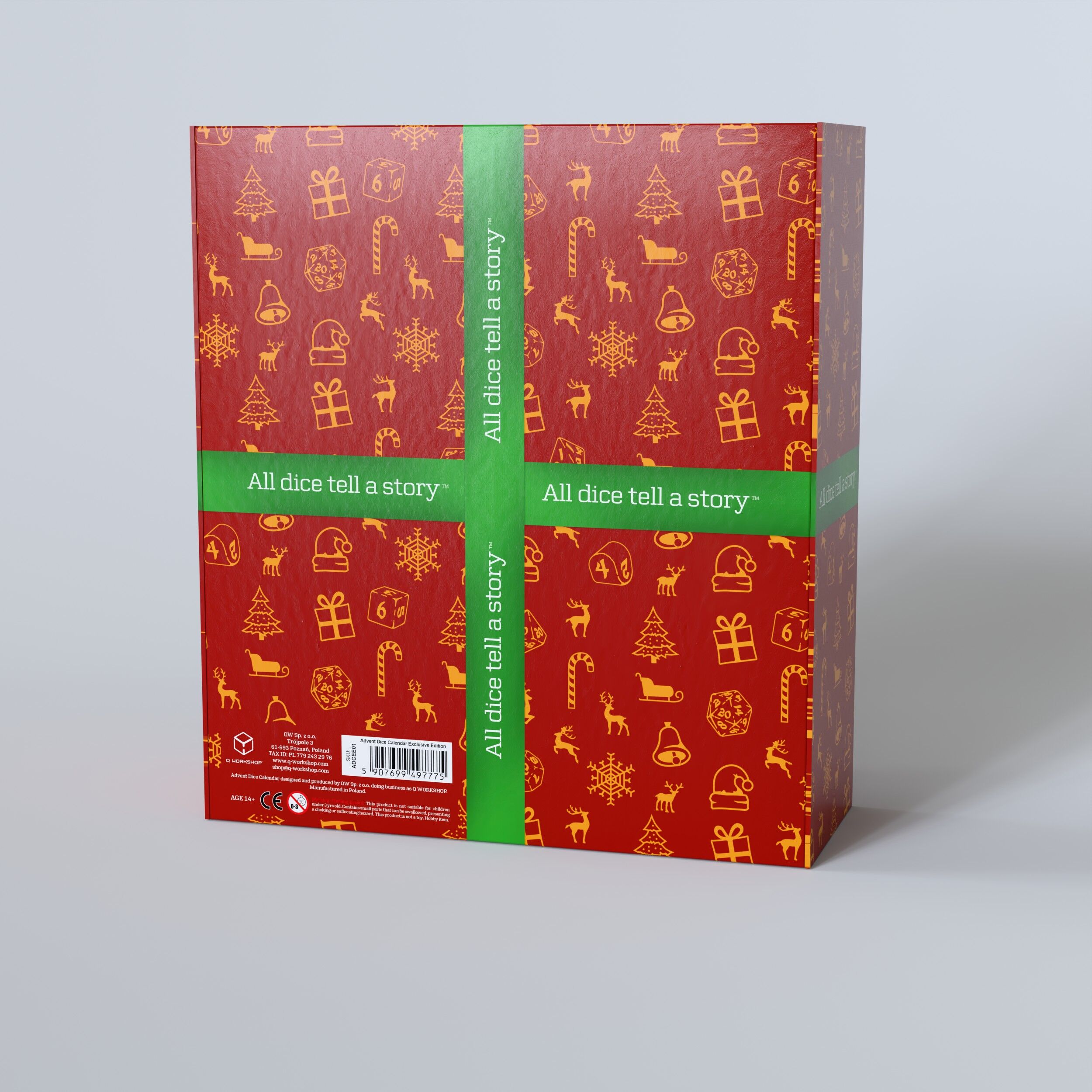 Q Workshop | Advent Dice Calendar Exclusive Edition | Adventskalender