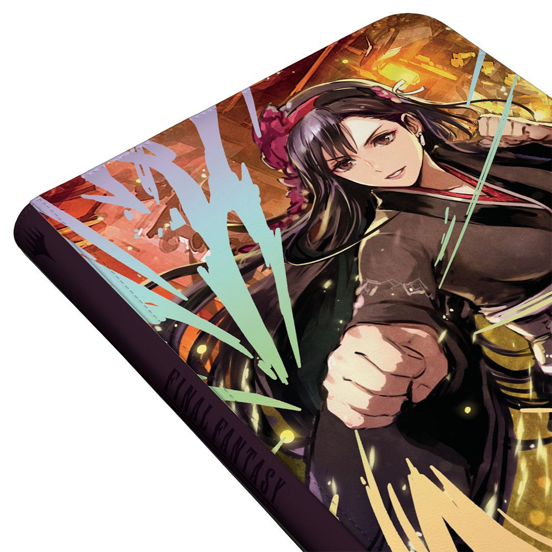 Ultra Pro | MTG: Final Fantasy - Tifa Lockhart | 9-Pocket Zippered Premium Pro-Binder