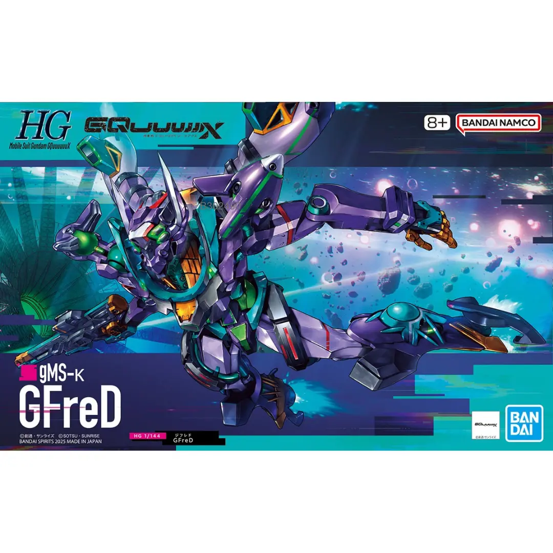 Bandai | HG GFred | Mobile Suit Gundam GQuuuuuuX (1/144)
