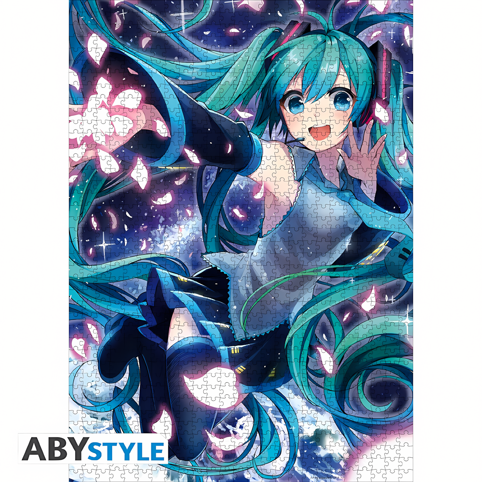 Abysse: Hatsune Miku - Jigsaw Puzzle (1000 Pieces) - Petals