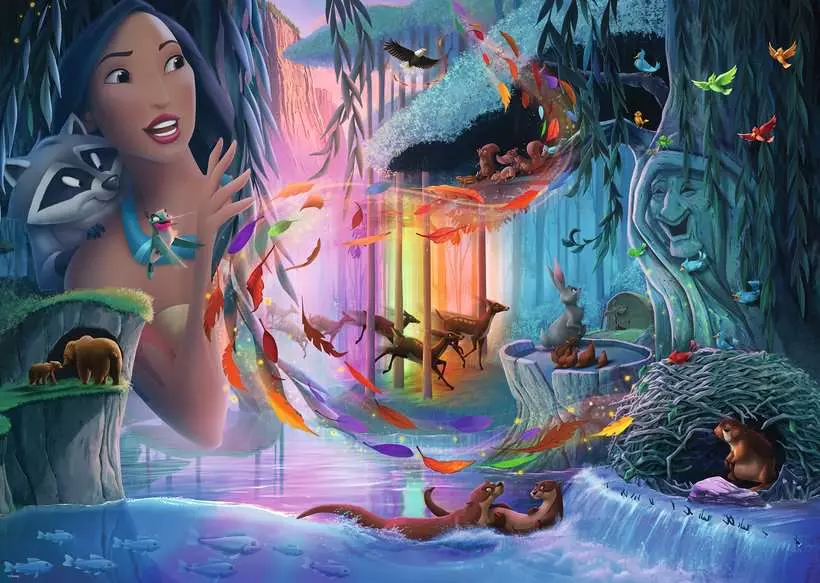 Ravensburger | Disney Castles Pocahontas | 1000 Teile Puzzle
