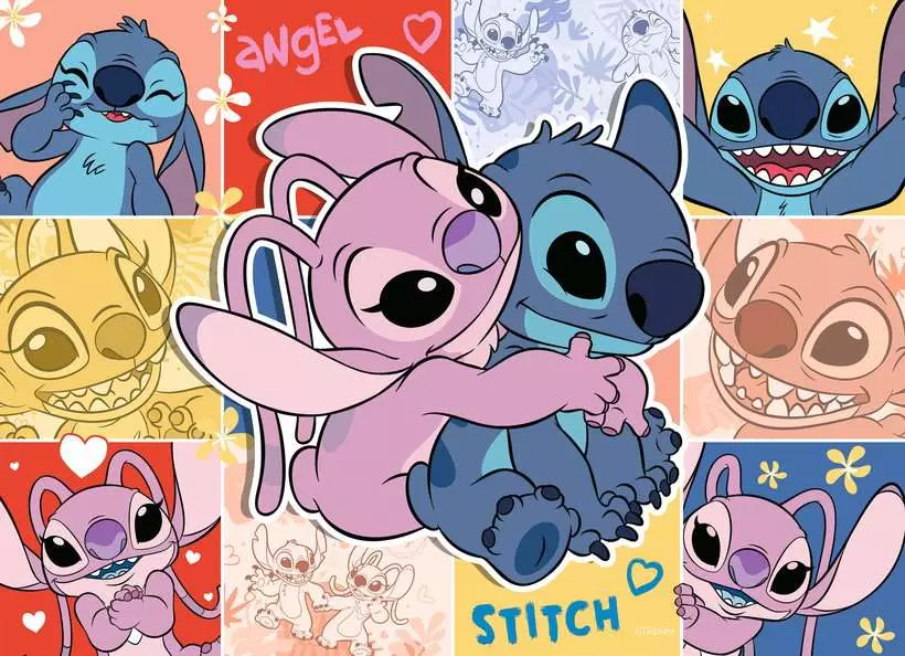 Ravensburger | Disney Stitch | Aloha! 4x 100 Teile | Puzzle