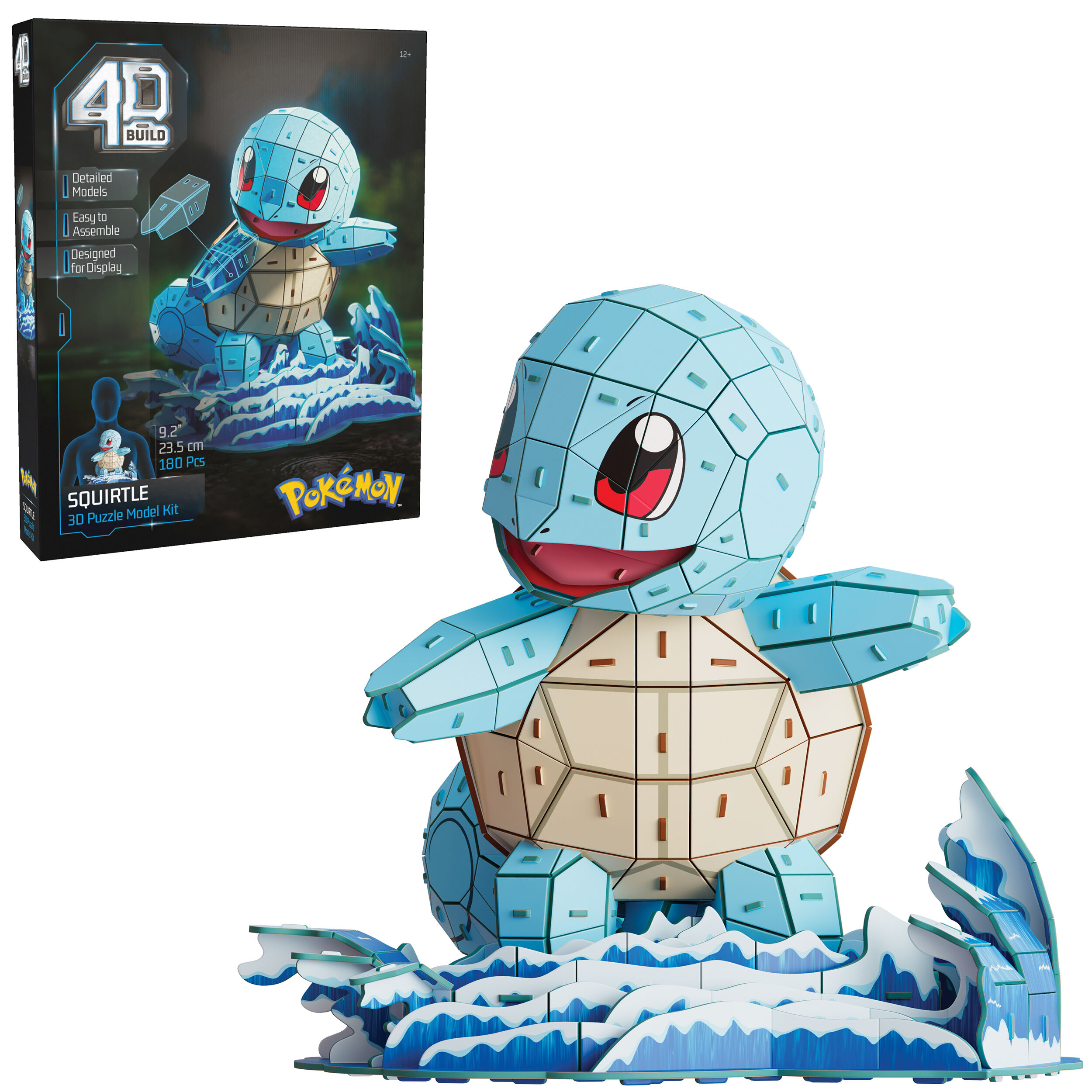 Spin Master | Shiggy 4D Build Puzzle | Pokémon