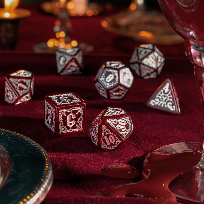 Q Workshop | Scarlet | Bloodsucker Dice Set