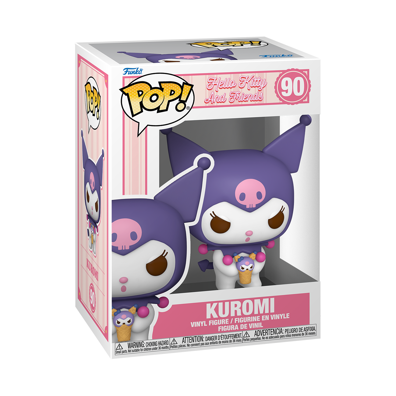 POP! Sanrio: Kuromi with Ice Cream - Hello Kitty