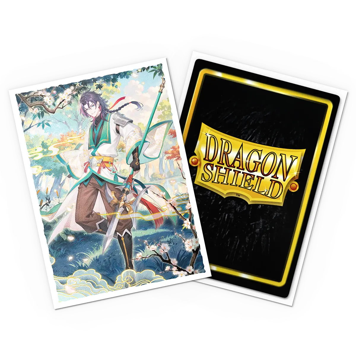 Dragon Shield: Grand Archive - Jin, Fate Defiant - Matte Art Sleeves - Standard Size