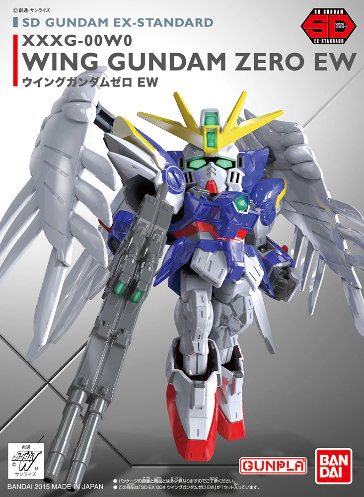 Bandai: SDW Heroes Wing Zero EW – Mobile Suit Gundam (8cm)
