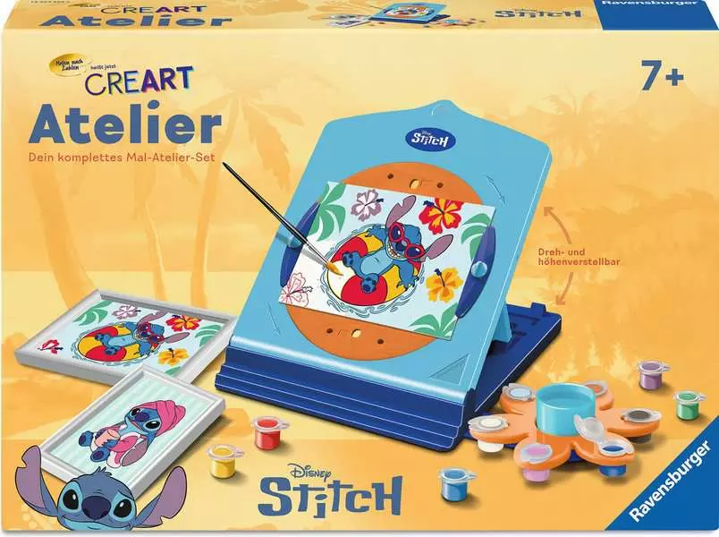 Ravensburger | Malen nach Zahlen Kinder Disney Stitch | CreArt Atelier