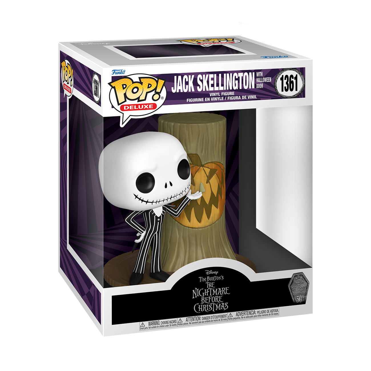 POP Deluxe: Jack Skellington with Halloween Door - The Nightmare Before Christmas