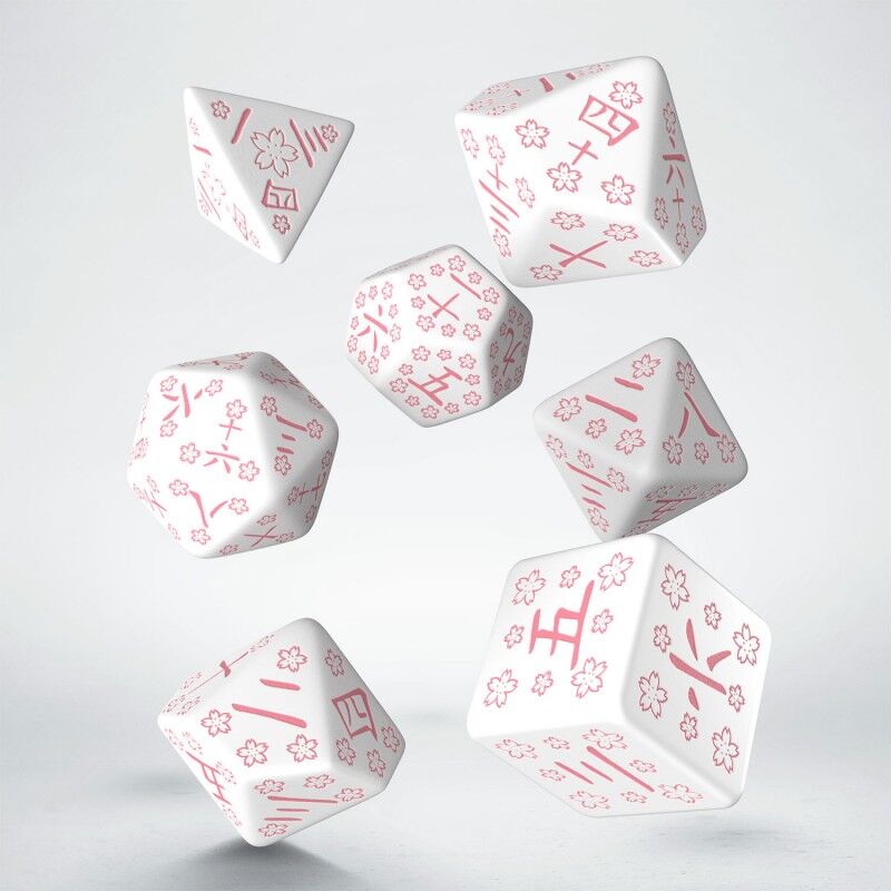 Q Workshop | Cherry Blossoms Petals | Japanese Dice Set