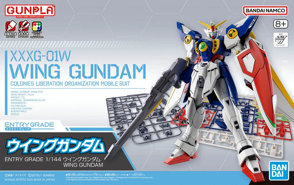 Bandai |  XXXG-01W Wing Gundam | Entry Grade (1/144)