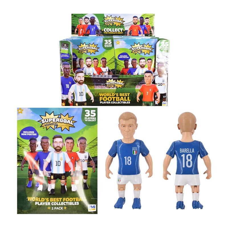 Jazwares | World Best Football Players Collectables 24 Figuren Display | Supergoal Mundial