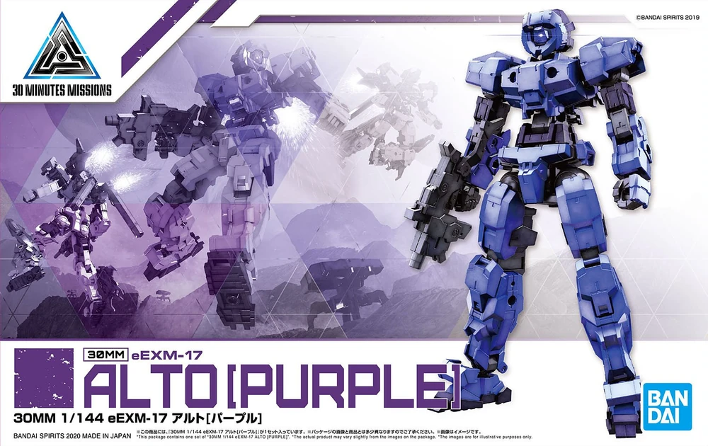 Bandai: 30MM EEXM-17 Alto – 30 Minutes Missions (1/144)