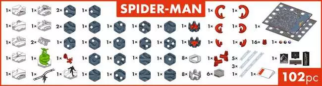 Ravensburger | GraviTrax BASE Spider-Man - Action Set M | Brettspiel