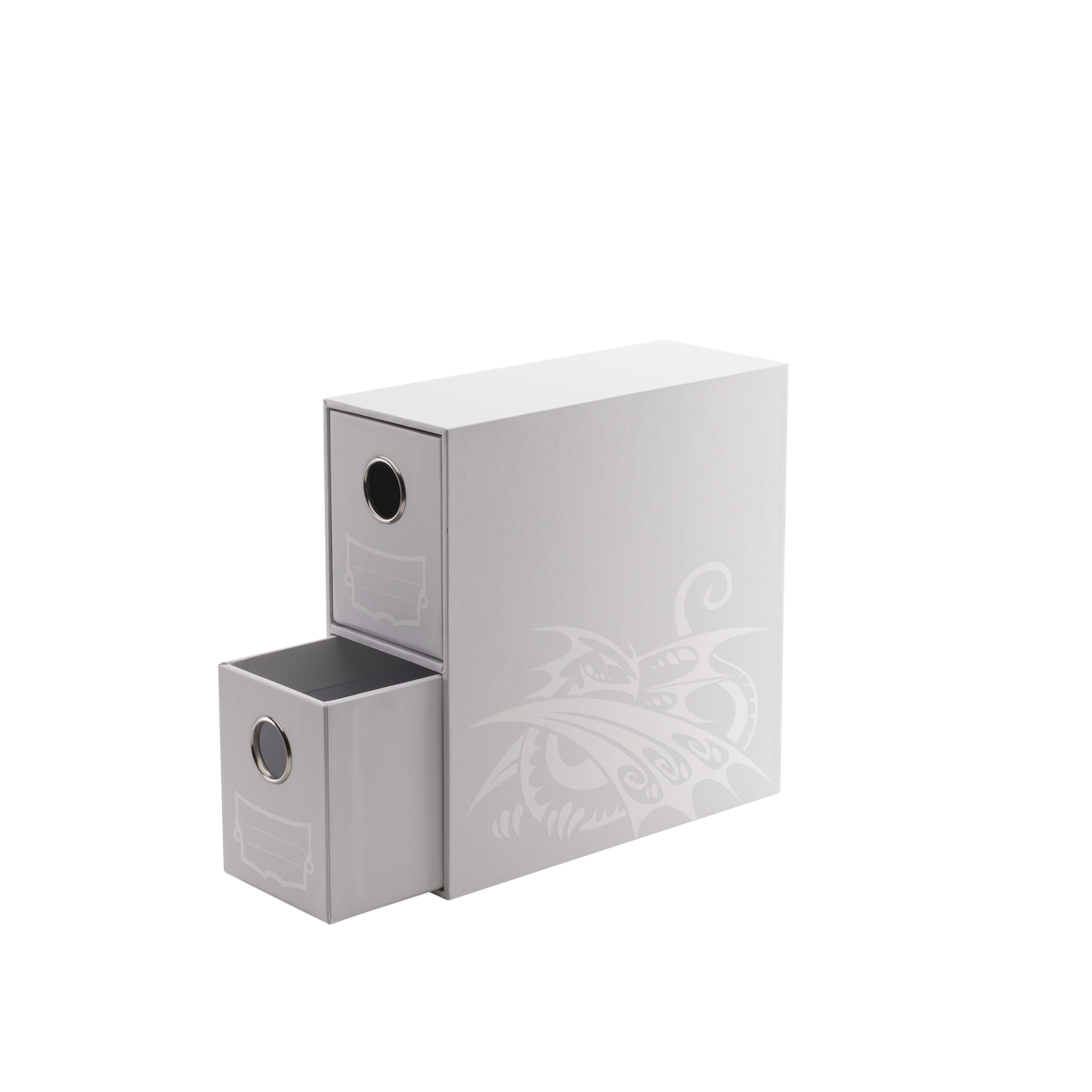 Dragon Shield | Fortress Card Drawer | Vertical 2 White