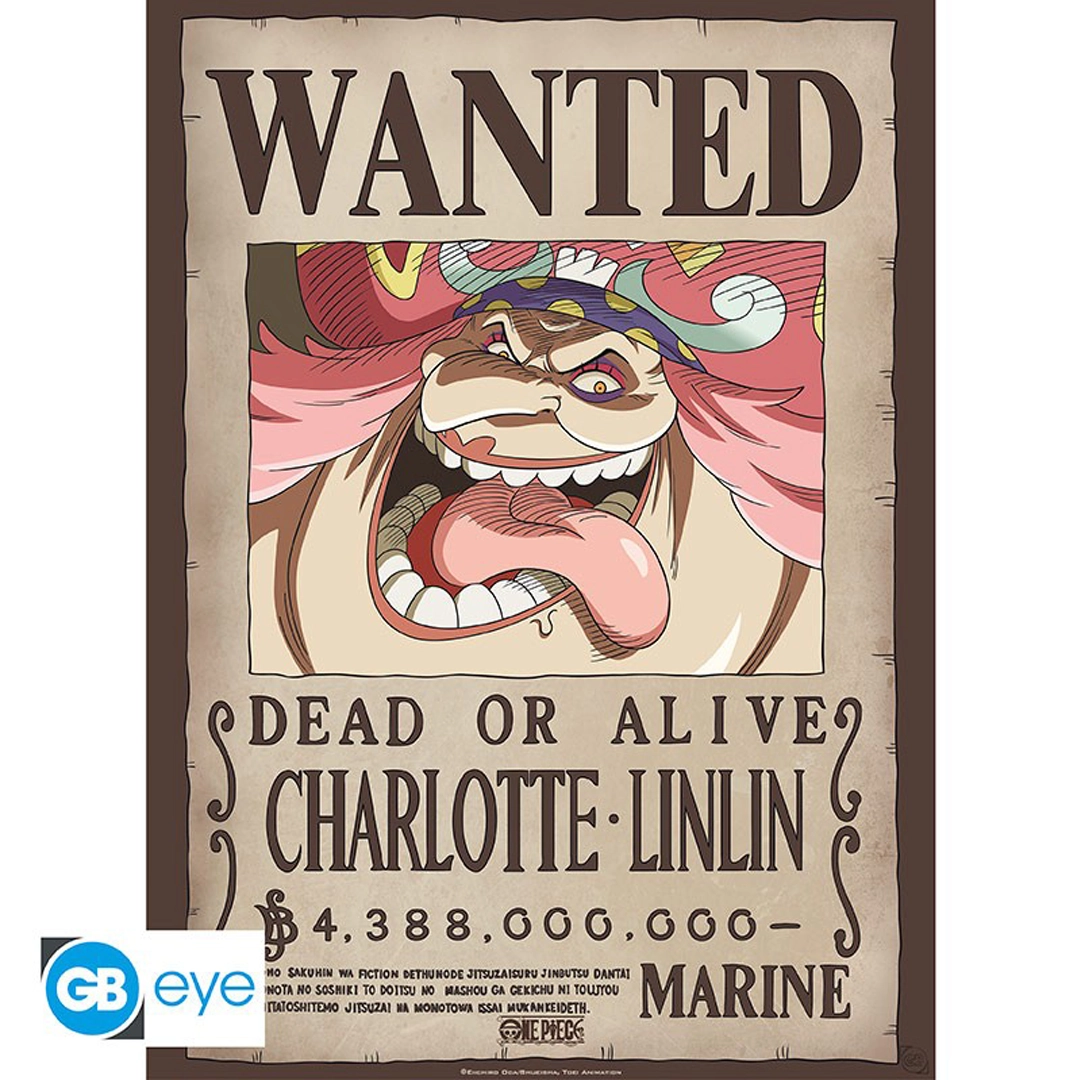 Abysse: One Piece - Chibi Poster (52 x 38cm) - Wanted Big Mom