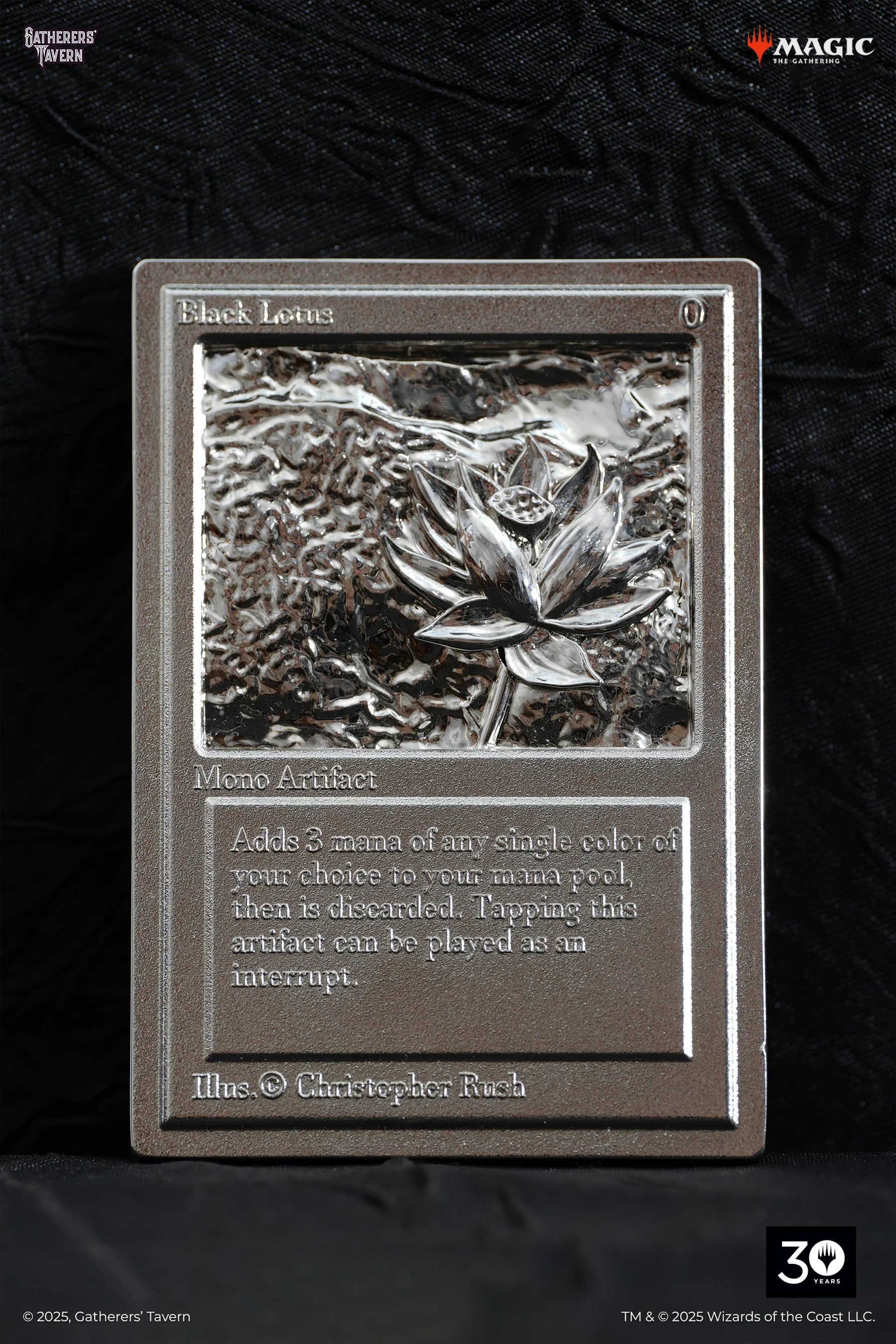 Gatherers Tavern | Magic: The Gathering - Black Lotus Relief Sculpture | Replica