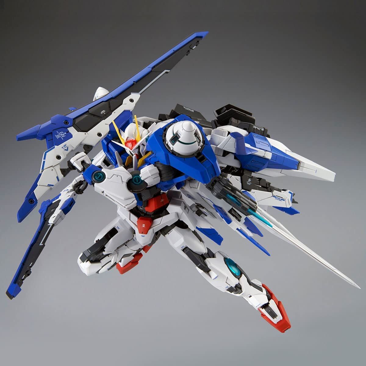 Bandai | MG GN-0000 + GNR-010/XN 00 XN Raiser | Mobile Suit Gundam 00V (1/100)