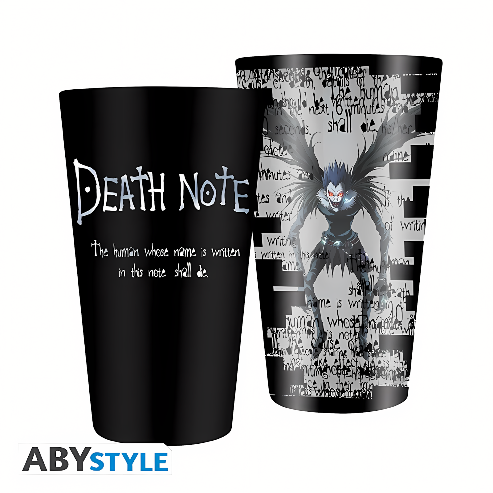 Abysse: Death Note - Large Glass Matte 400ml - Ryuk